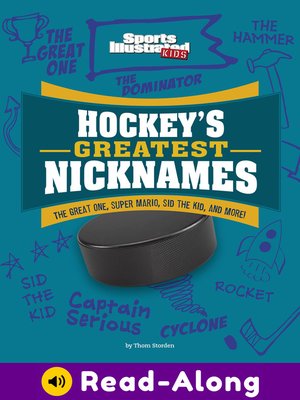 cover image of Hockey's Greatest Nicknames